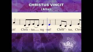 O30b Christus Vincit Alto  for OLMGrand Choir [upl. by Prussian]