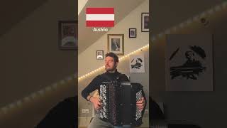 2 accordions  4 countries music accordionplayer classicalmusic accordionist [upl. by Reinhold]