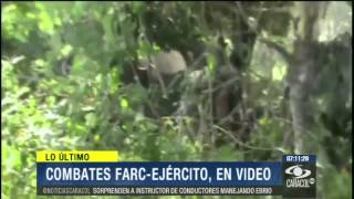 Guerrillera grabó paso a paso un ataque de las FARC [upl. by Ayna]