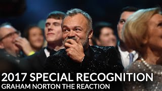 NTA 2017 Special Recognition  Graham Norton The Reaction [upl. by Eisinger]