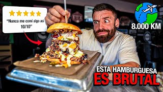 VIAJÉ 8000 KM para COMER la HAMBURGUESA MÁS FAMOSA de TEXAS y esto fue lo que pasó 😰 [upl. by Nyvek937]