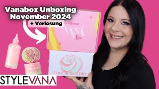 Stylevana VANABOX November 2024 amp APRILSKIN Pink Aloe Vera UNBOXING  Verlosung [upl. by Ayenat771]