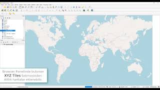 QGIS GOOGLE UYDU BING AERIAL ESRI IMAGERYSATELITE HARİTA ALTLIKLARI EKLEME  XYZ TILES [upl. by Eelyram]