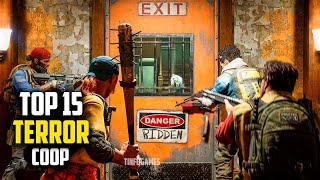 TOP 15 MELHORES JOGOS DE TERROR COOPERATIVO PARA PC [upl. by Neehs]