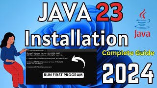 How to Install Java JDK 23 on Windows 11 2024 Complete Guide Latest Java Installation [upl. by Donnell]