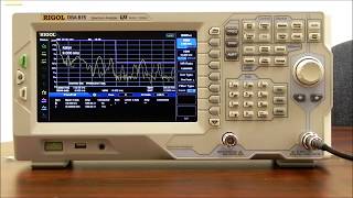 Conducted Emissions Precompliance Testing with a DSA815TG [upl. by Edsel]