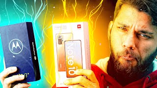 Moto G31 vs Redmi note 10  Best smartphone under 15000 [upl. by Jadda797]