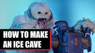 Toy Photography Behind the Scenes Ice Cave Ambush II [upl. by Aniuqahs]