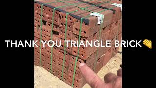 BRICKLAYING Tricks with Bricks How to set up a masonry foundation quick and easy [upl. by Ugo]