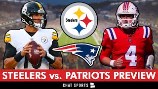 Steelers vs Patriots Preview Keys To Victory amp Score Prediction  Season On The Line Tonight [upl. by Maia]