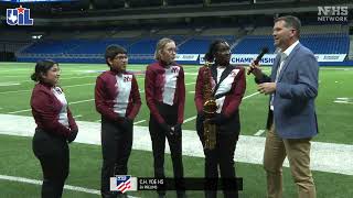 MULTICAM  C H Yoe HS Band Interview  2024 State Marching Band Championships Prelims [upl. by Tlok]