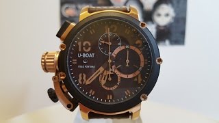 UBoat U51 Chimera Bronze  The Watch Collector [upl. by Nnaarat80]