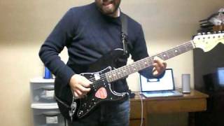 Fender American Special Hss Stratocaster Test DriveSRV style [upl. by Dredi]