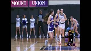 College Womens Basketball Capital vs Mount Union [upl. by Irreg]