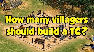 How many villagers should build a TC RM DM and Nomad [upl. by Luigi]