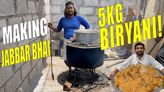 5Kg Dum Biryani  5 கிலோ பிரியாணி செய்முறை  AZs Youtube  Jabbar Bhai biryani AZsyoutube [upl. by Einneg]