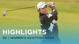 Second Round Highlights  ISPS Handa Women’s Scottish Open [upl. by Srevart]