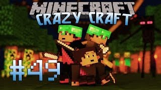 Minecraft Crazy Craft Adventure Episode 49  King Boss Fight [upl. by Annoyed43]