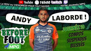 Journée 19  Le Before Foot MPG Ligue 1 [upl. by Nehpets]