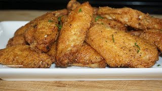 Easy Lemon pepper Chicken Wings Recipe better than Wingstop Must Try [upl. by Anitroc]