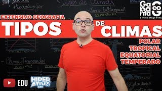 Tipos de Clima do Brasil e do Mundo  Climograma  Climatologia  Geografia pro ENEM [upl. by Ansilme]