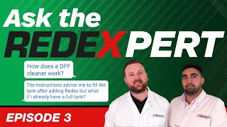 REDEX  Ask the RedExpert Episode 3  How Does DPF Cleaner Work [upl. by Uke466]