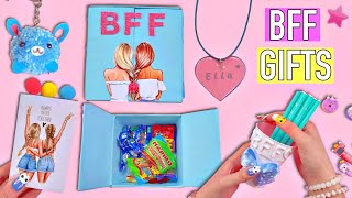 7 DIY BFF GIFT IDEAS  5Minute Crafts To Do when you are BORED perfect gift ideas for best friends [upl. by Meekahs278]