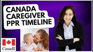 CANADA CAREGIVER HCCPHSWP PILOT PPR TIMELINE 2024 NEW UPDATEcanada [upl. by Attennaej]