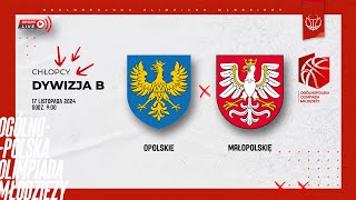 Opolskie  Małopolskie OOM o 7 miejsce [upl. by Ailecec404]