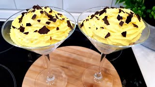 Dessert im Glas  NUR 5 MINUTEN Schnelles Dessert mit wenig Zutaten [upl. by Ilrahs479]