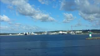 MS Hammerodde arriving at Sassnitz Fährhafen Germany Ferry announcement [upl. by Jovi229]