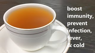 Herbal Decoction Tea Recipe Best for Preventing Infections Fever and Cold  Kashayam Recipe [upl. by Ahrens623]