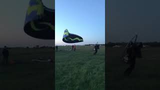 footdrag amp takeoff paramotor in Leszno 2024 [upl. by Becki]