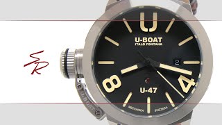 UBoat Classic U47 AS1 47mm  Ref 8105 [upl. by Wahkuna]