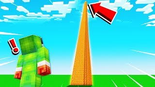 SURVIVING ON A LAVA TOWER IN MINECRAFT [upl. by Artinek483]