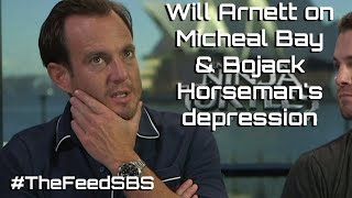 Will Arnett on Micheal Bay and Bojack Horsemans depression [upl. by Oivlis274]