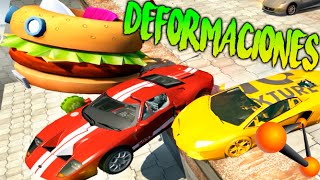 SUPER DEFORMACIONES Y DESTRUCCIONES DE COCHES BEAMNGDRIVE Makiman [upl. by Eerehs692]