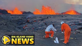 Kilauea Volcano Eruption Update Scientists At Summit Sep 11 2023 [upl. by Tilden199]