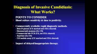 Candidemia Antifungal Stewardship and the Importance of a Rapid Diagnosis by Michael Pfaller MD [upl. by Hogarth]