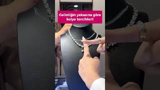 Gelinlik Yakasına Göre Kolye Tercihi [upl. by Aymik]