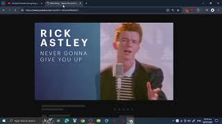 Getting rickrolled by Youtube D [upl. by Laoj]