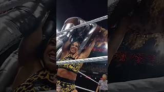 Bianca Belair Power 😱😱  Bianca Belair Pick Up Nia Jax wwe wweshorts shorts biancabelair niajax [upl. by Hedva]