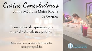 Cartas Consoladoras  Maira Rocha  Musicalização e Palestra Pública [upl. by Rettig]