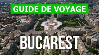 Ville de Bucarest en 4k Roumanie et Bucarest à visiter [upl. by Nerac]