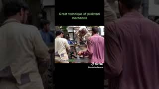 Great Mechanical Techniques of Pakistan mechanics pakistani mechanic autoengineering [upl. by Deryl]