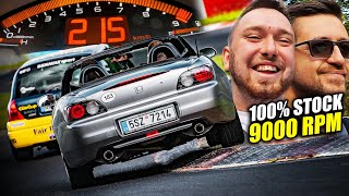 100 STOCK HONDA S2000 vs TODAY  Nürburgring [upl. by Talyah705]