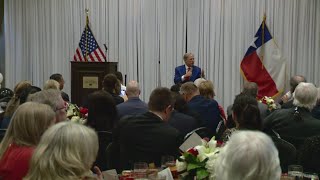 Governor Greg Abbott speaks at Bexar County Republican Party dinner [upl. by Catlaina]