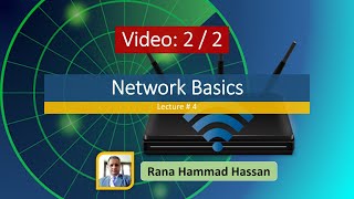 Lecture 4  Network Basics Video 22 [upl. by Blunt]