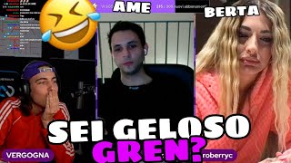 GRENBAUD GELOSO DI BERTA E AMEDEO LI INVITA IN LIVE PER UN CONFRONTO😬 [upl. by Sapphire417]