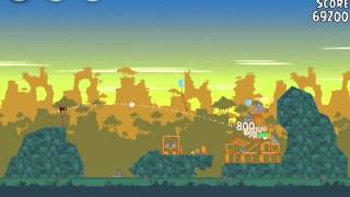 Angry Birds PSP gameplay [upl. by Airb609]